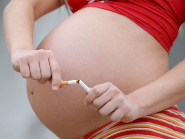 Фото курения во время беременности