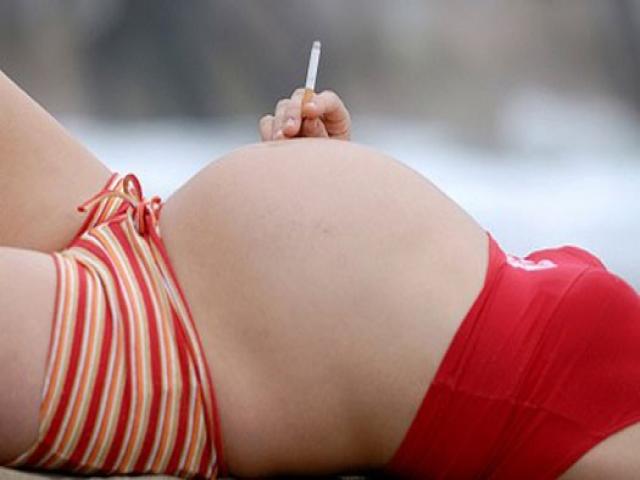  Курение на ранних сроках беременности 